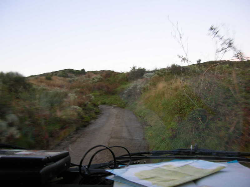 la scalata al monte di Lipari